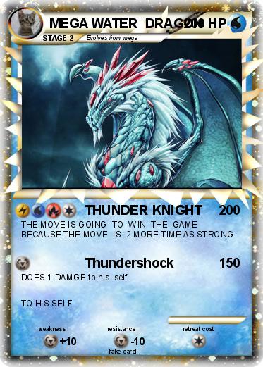 Pokemon MEGA WATER  DRAGON