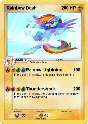 Pokemon Rainbow Dash
