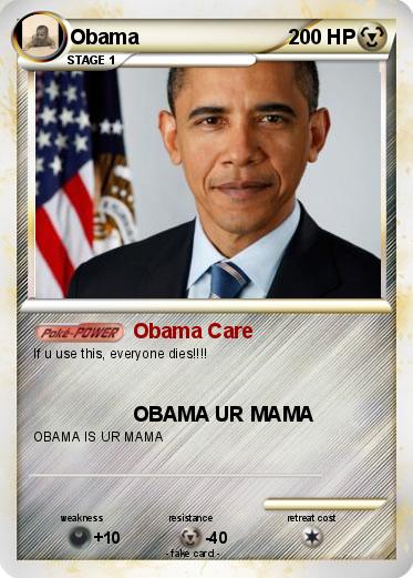 Pokemon Obama