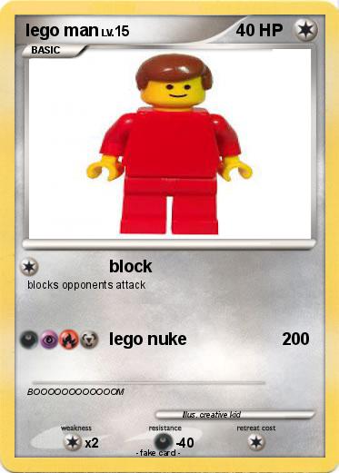 Pokemon lego man
