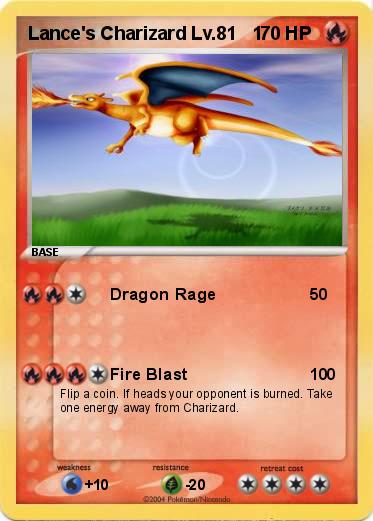 Pokemon Lance's Charizard Lv.81   1