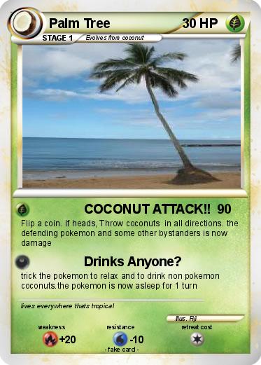 Pokemon Palm Tree