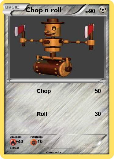 Pokemon Chop n roll