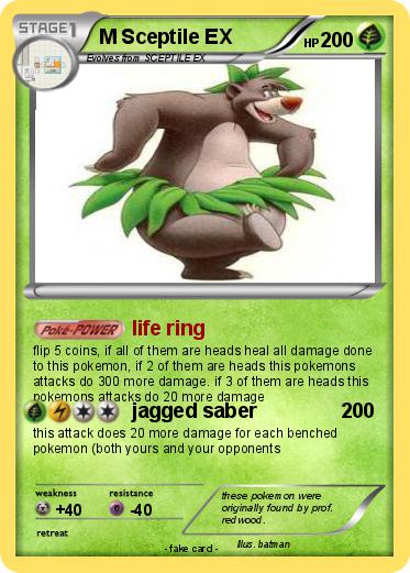 Pokemon M Sceptile EX