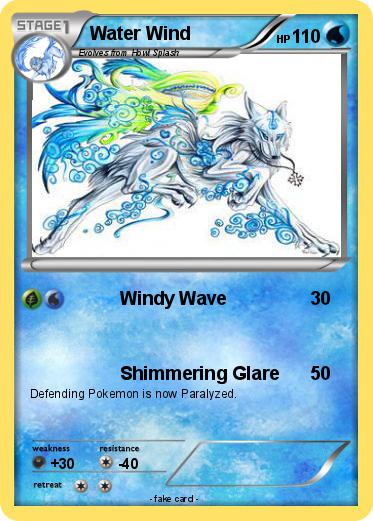 Pokemon Water Wind