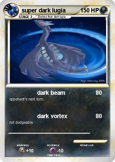 Pokemon super dark lugia