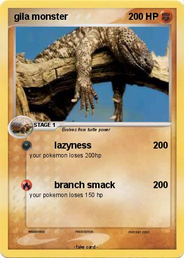 Pokemon gila monster