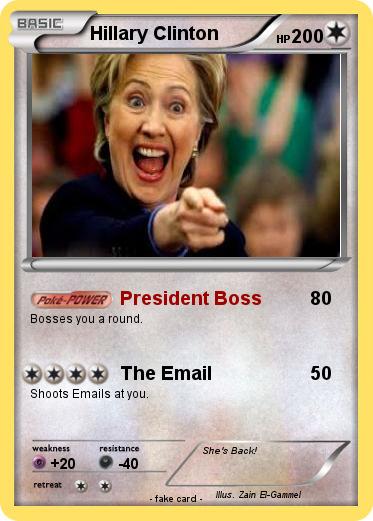 Pokemon Hillary Clinton