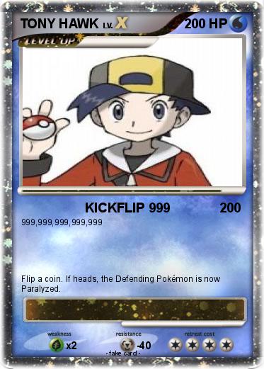Pokemon TONY HAWK