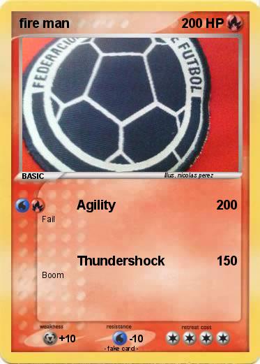 Pokemon fire man