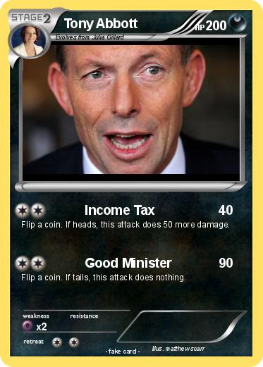 Pokemon Tony Abbott