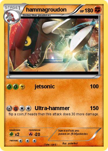 Pokemon hammagroudon