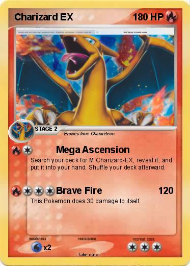 Pokemon Charizard EX