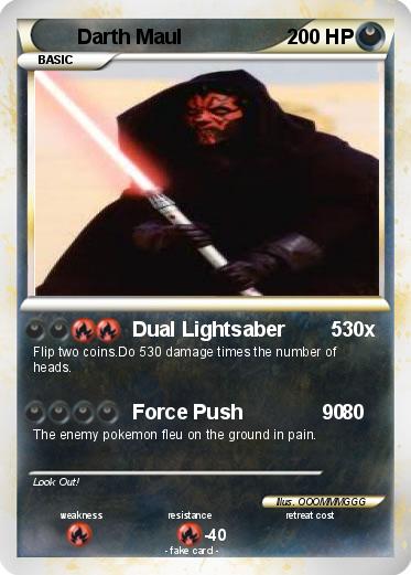 Pokemon Darth Maul