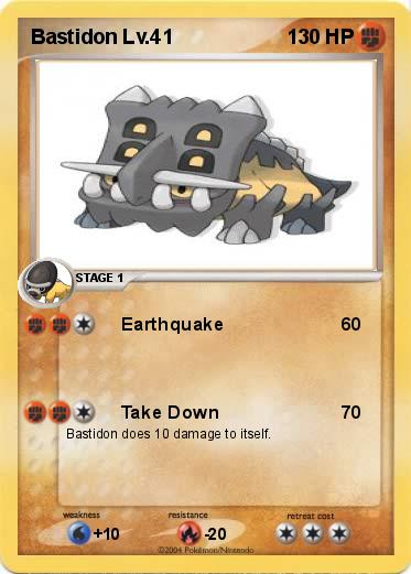 Pokemon Bastidon Lv.41