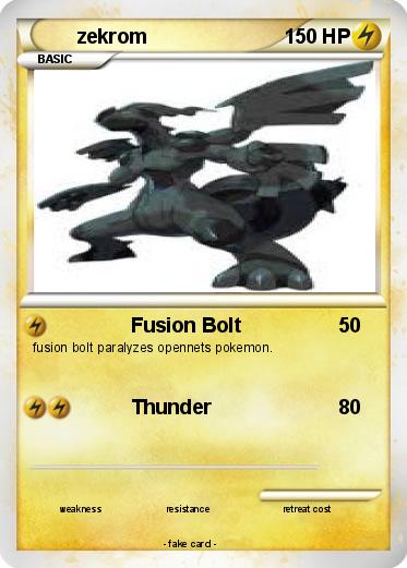 Pokemon zekrom