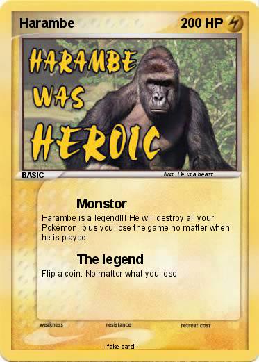 Pokemon Harambe