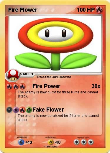 Pokemon Fire Flower