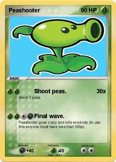 Pokemon Peashooter