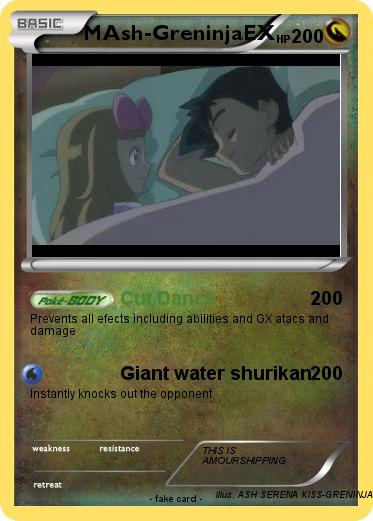 Pokemon MAsh-GreninjaEX