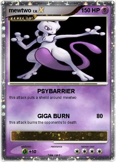 Pokemon mewtwo