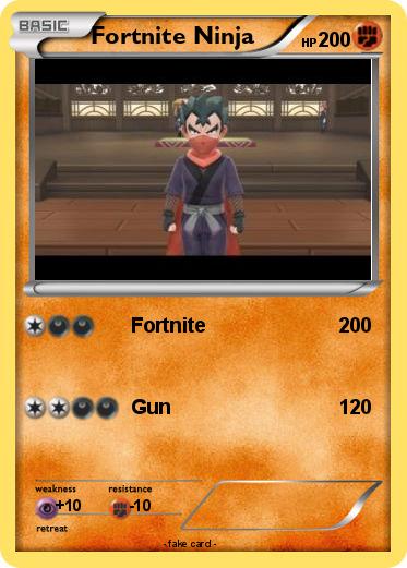 Pokemon Fortnite Ninja