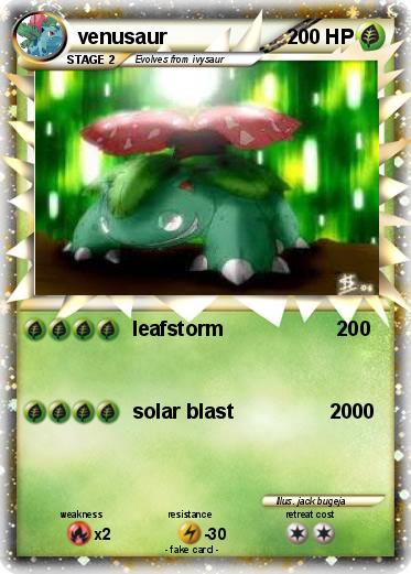 Pokemon venusaur