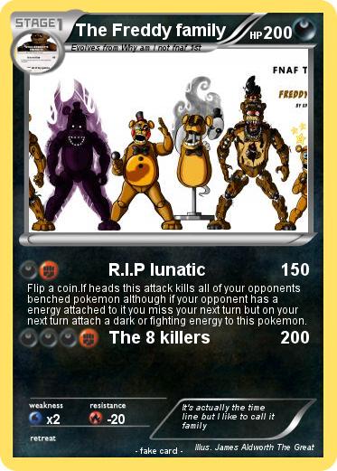 Pokemon The Freddy family