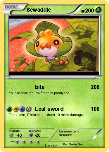 Pokemon Sewaddle