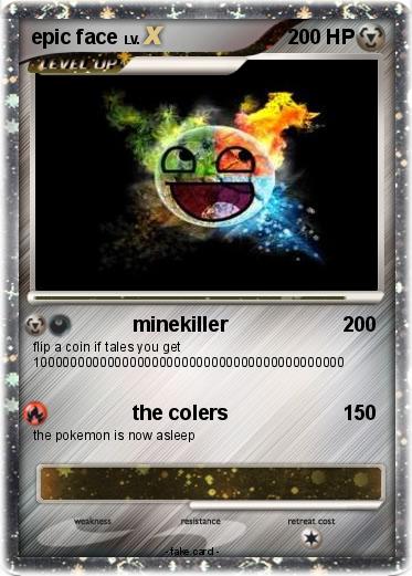 Pokemon epic face