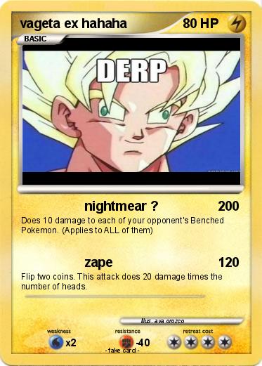 Pokemon vageta ex hahaha Pokemon vageta ex hahaha
