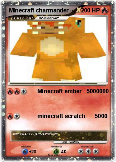 Pokemon Minecraft charmander