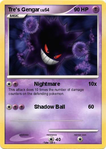 Pokemon Tre's Gengar