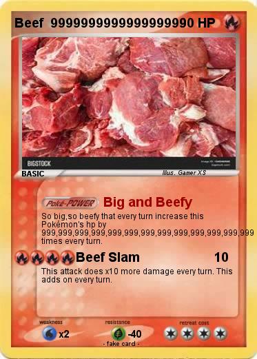 Pokemon Beef  999999999999999999
