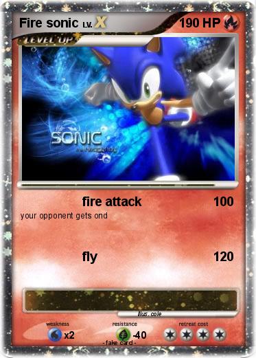 Pokemon Fire sonic