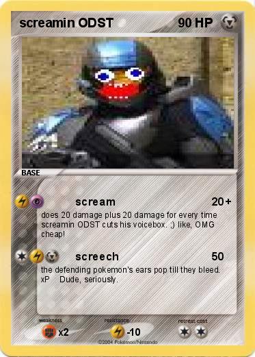 Pokemon screamin ODST