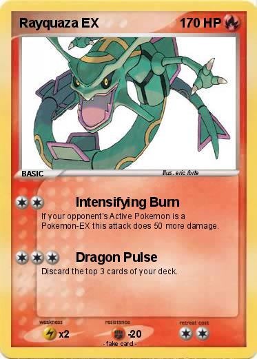 Pokemon Rayquaza EX