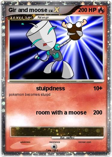 Pokemon Gir and moose