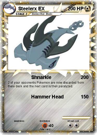 Pokemon Steelerx EX