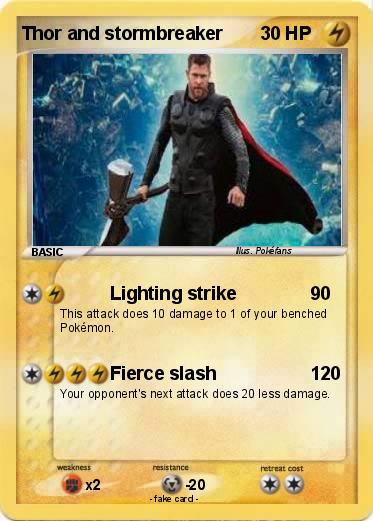 Pokemon Thor and stormbreaker