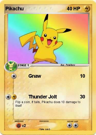 Pokemon Pikachu