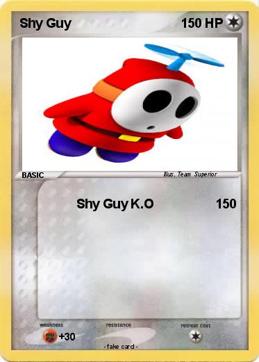 Pokemon Shy Guy