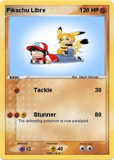 Pokemon Pikachu Libre