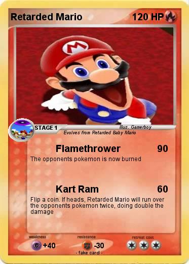Pokemon Retarded Mario