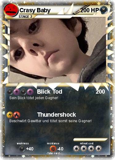 Pokemon Crasy Baby