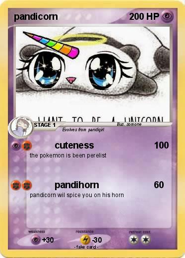 Pokemon pandicorn