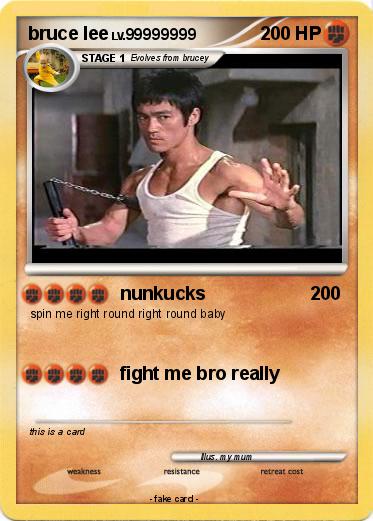 Pokemon bruce lee