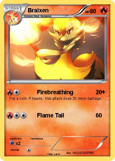 Pokemon Braixen
