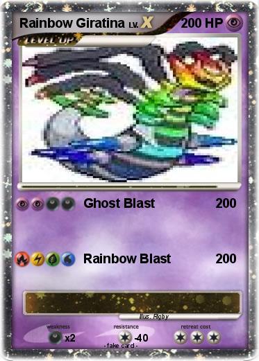 Pokemon Rainbow Giratina