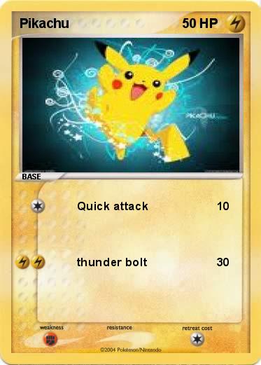 Pokemon Pikachu